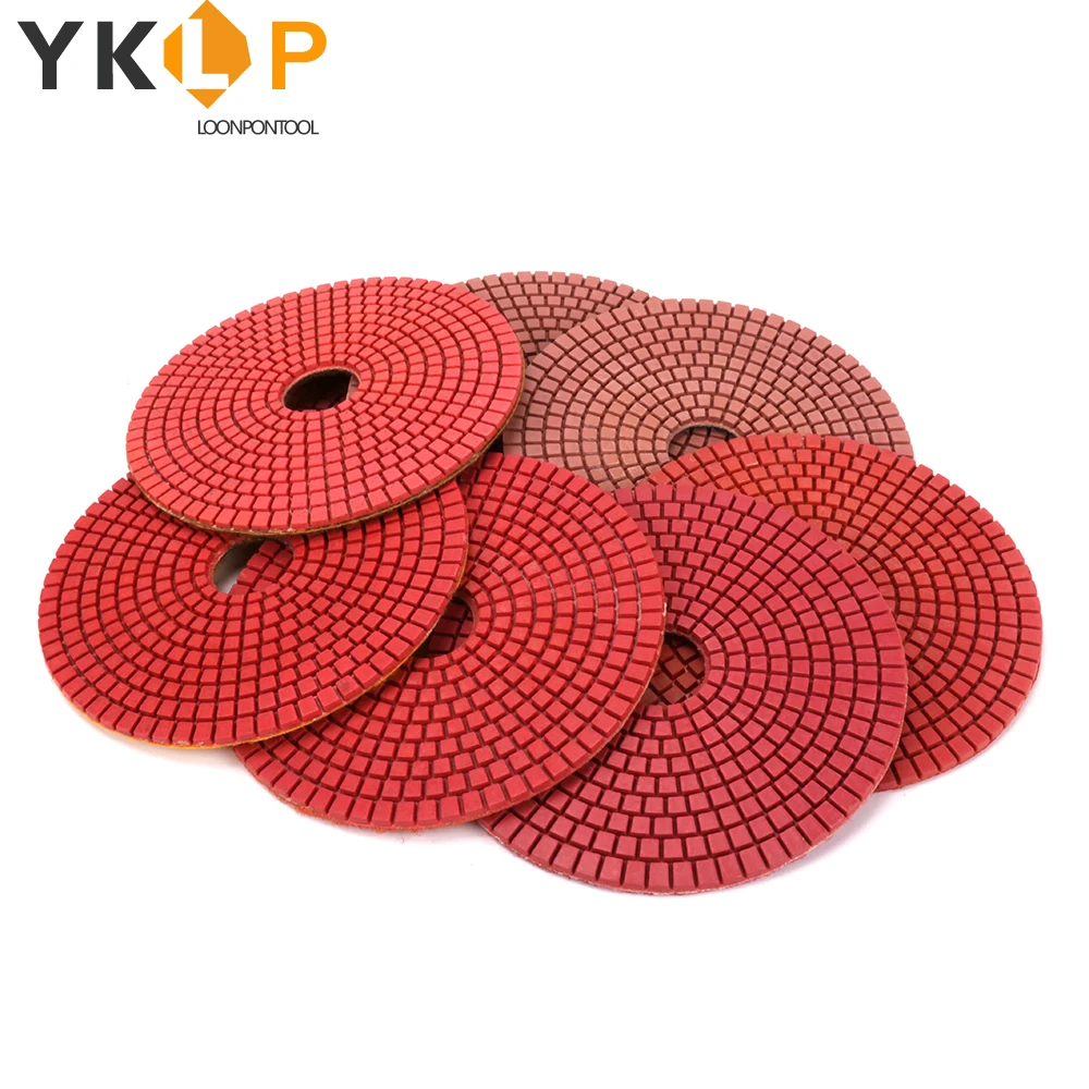 1 шт. Алмазные полировальные колодки сухой/влажной полировки Гранит Бетон мрамор