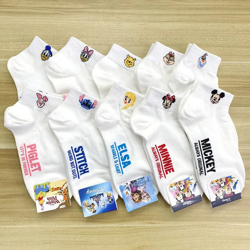 Disney сезон: весна лето с рисунком Микки Минни Дональд Дак Дейзи женские милые