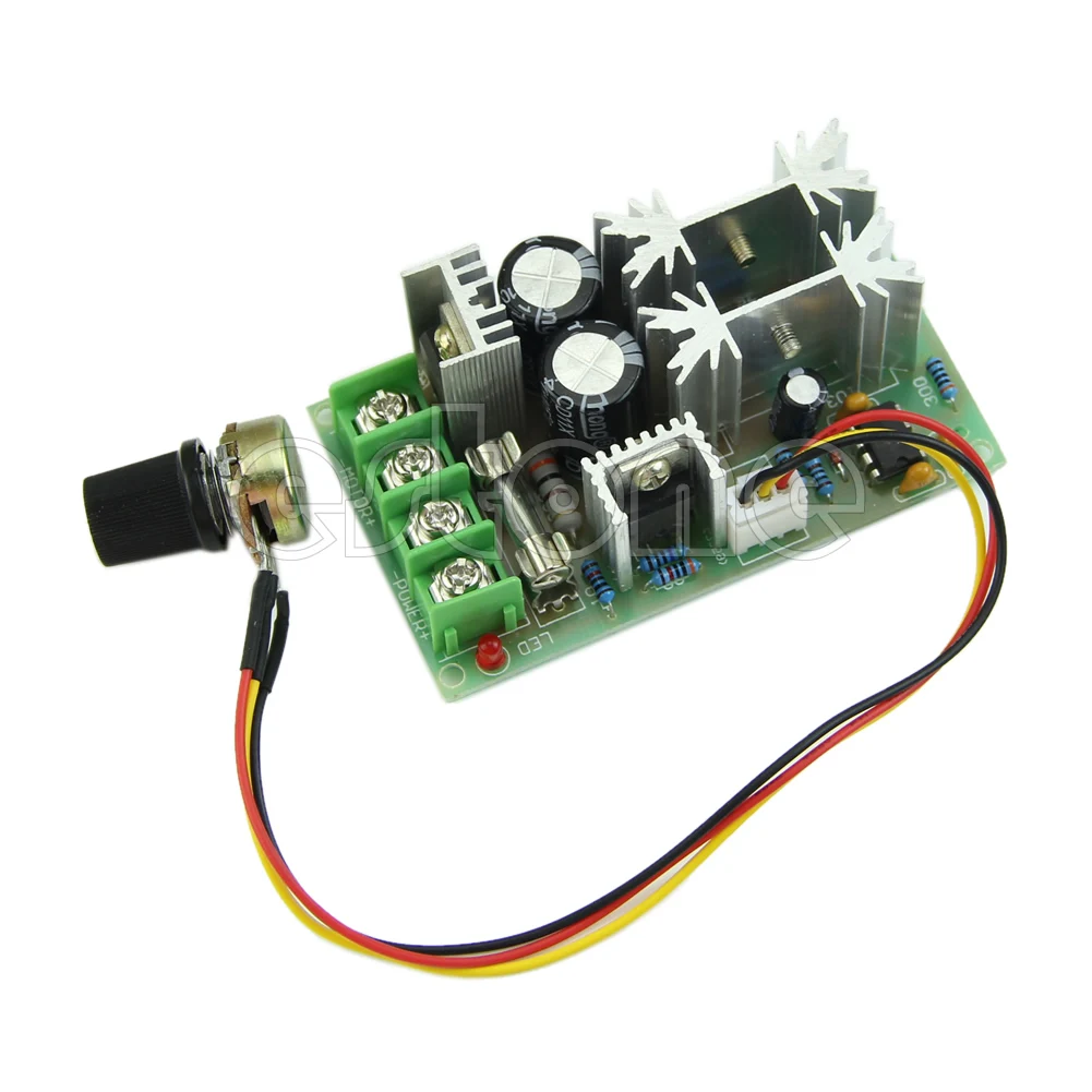 

Universal DC10-60V PWM HHO RC Motor Speed Regulator Controller Switch 20A New E56B