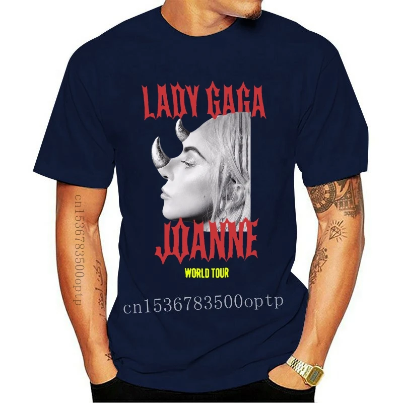 

Новые Топы LADY GAGA Joanne World Tour, футболка, уличная футболка размера плюс