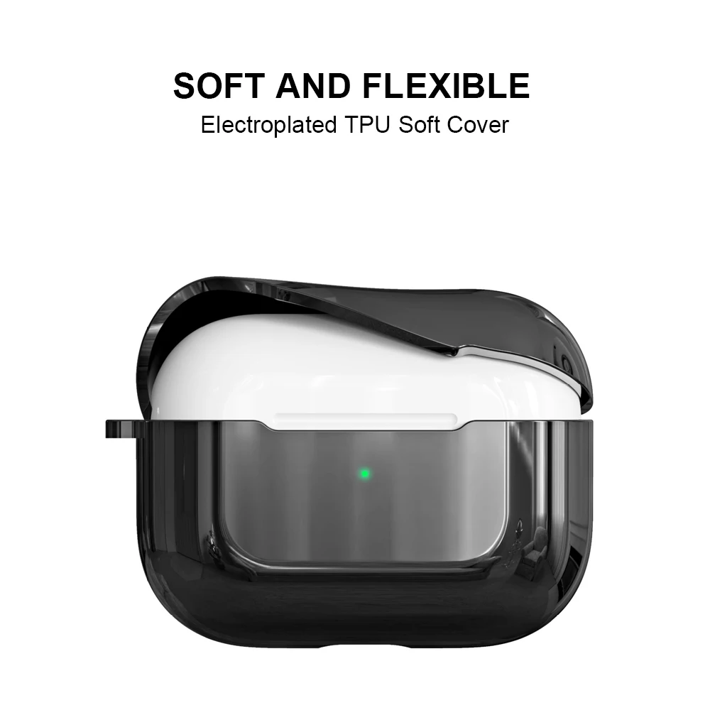 Гальванизированный ТПУ чехол s для Airpods Pro беспроводной Bluetooth Apple 3 наушников Air Pods