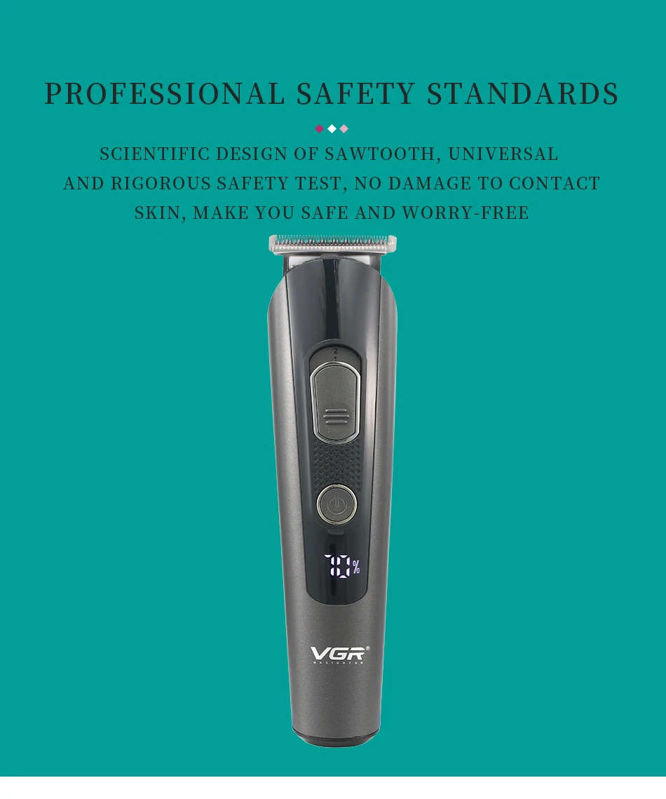 

2021New LCD digital display multifunctional USB set hair clipper razor temple nose hair trimmer
