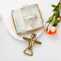bronze helicopter shape beer bottle opener personality alloy small wedding gifts for guests bar decor openers kitchen gadgets