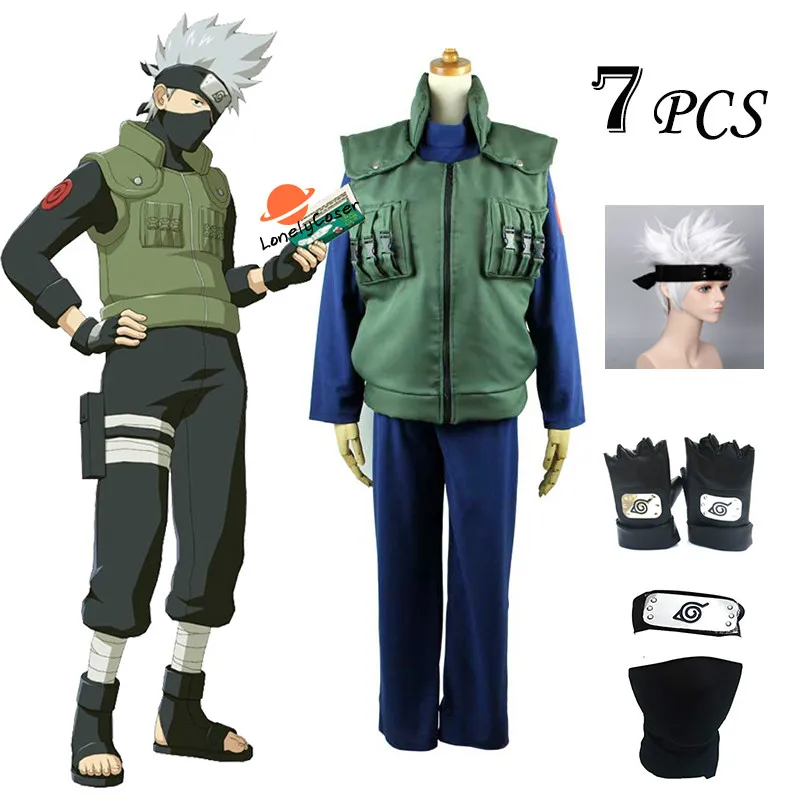 Аниме обувь для косплея героя Хатаке Какаси из аниме Косплэй костюм аксессуары