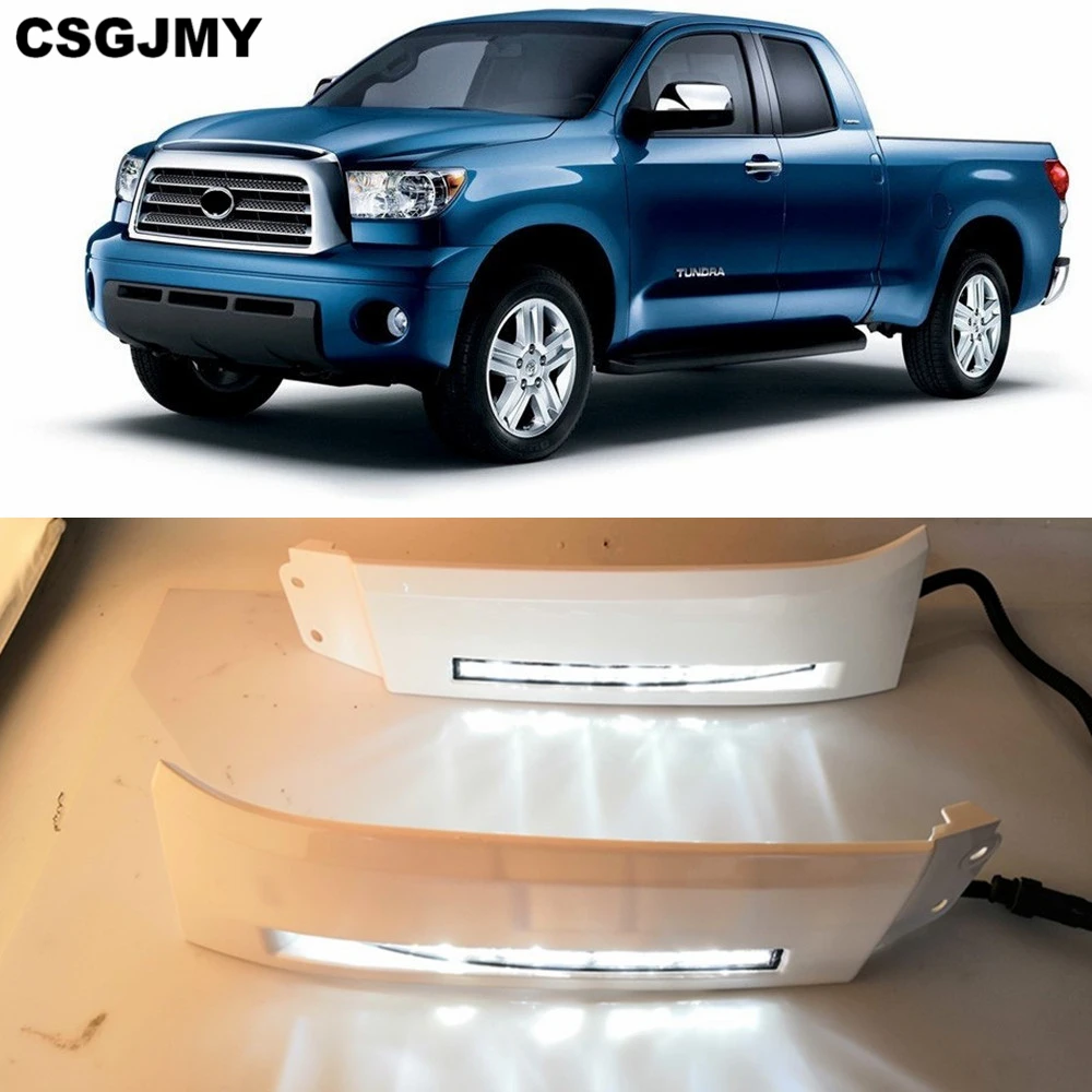 1 пара для Toyota Tundra 2007 2008 2009 2010 2011 2012 2013 Автомобильные передние бамперы 12 В