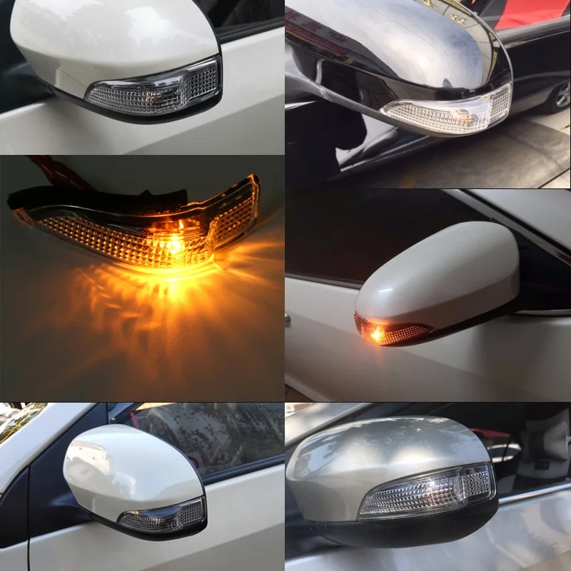 Зеркало заднего вида Поворотная сигнальная лампа для Toyota CAMRY 2012- Для Avalon 2013- для Corolla- для RAV4 2012- для Prius C 2012- индикатор для зеркала мигалка повторитель сигнальная лампа