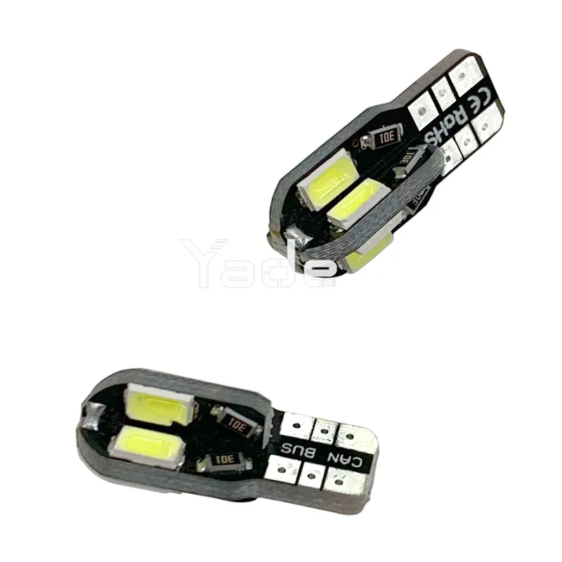 Автомобильный светодиодный декодирование CANbus T10 5730 5630 8smd маленькая лампа
