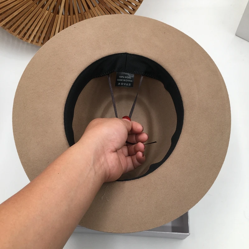 Женская шерстяная шапка fedoras осенне зимняя женская с хвостами|fashion fedora|fashion hatfashion