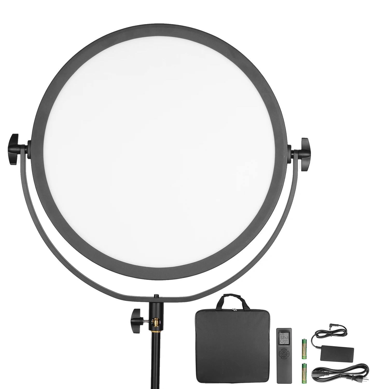 Neewer LED двухцветный студийный круглый светильник ing ультра тонкий край Flapjack