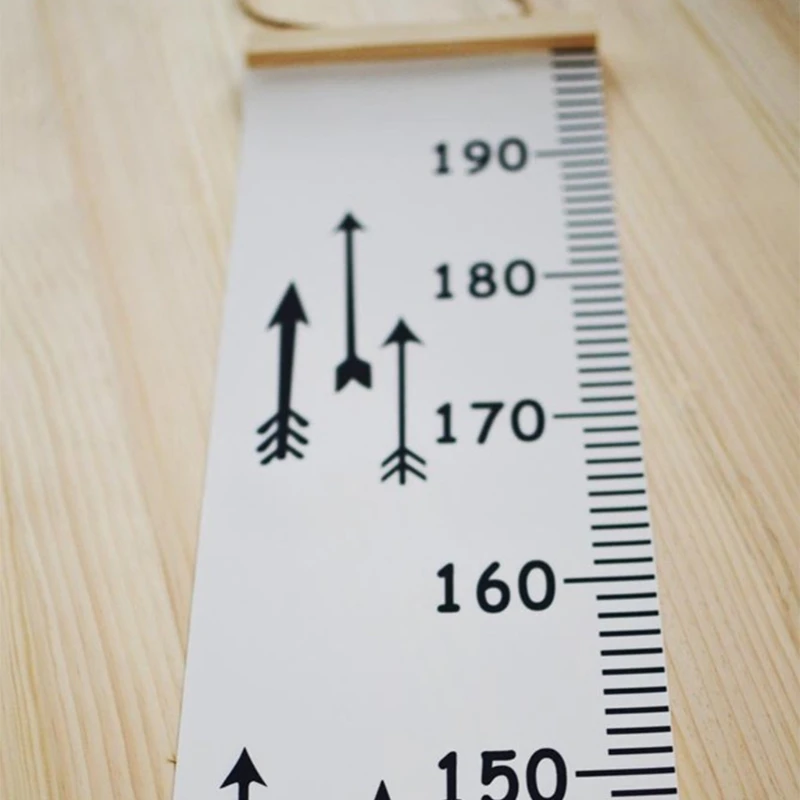 

H051 Children Kids Growth Chart Height Ruler Wall Sticker Ruler Growth Chart Wall Decal Height Measurement Sticker Decorative