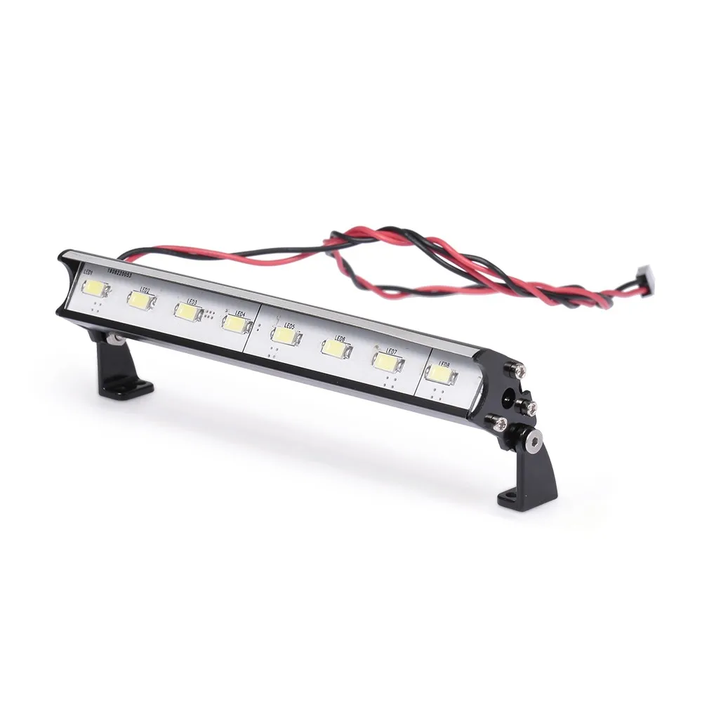 Фары на крышу 115 мм RC внедорожный купол 8 светодиодных ламп для 1/10 осевого Yeti Bomber