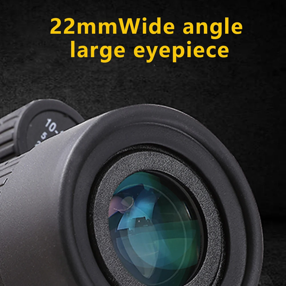 

Monocular Telescope 30x50 Waterproof HD Zoom Monocular Telescope With Holder Tripod For Bird Watching Camping Bak4 Clear Black