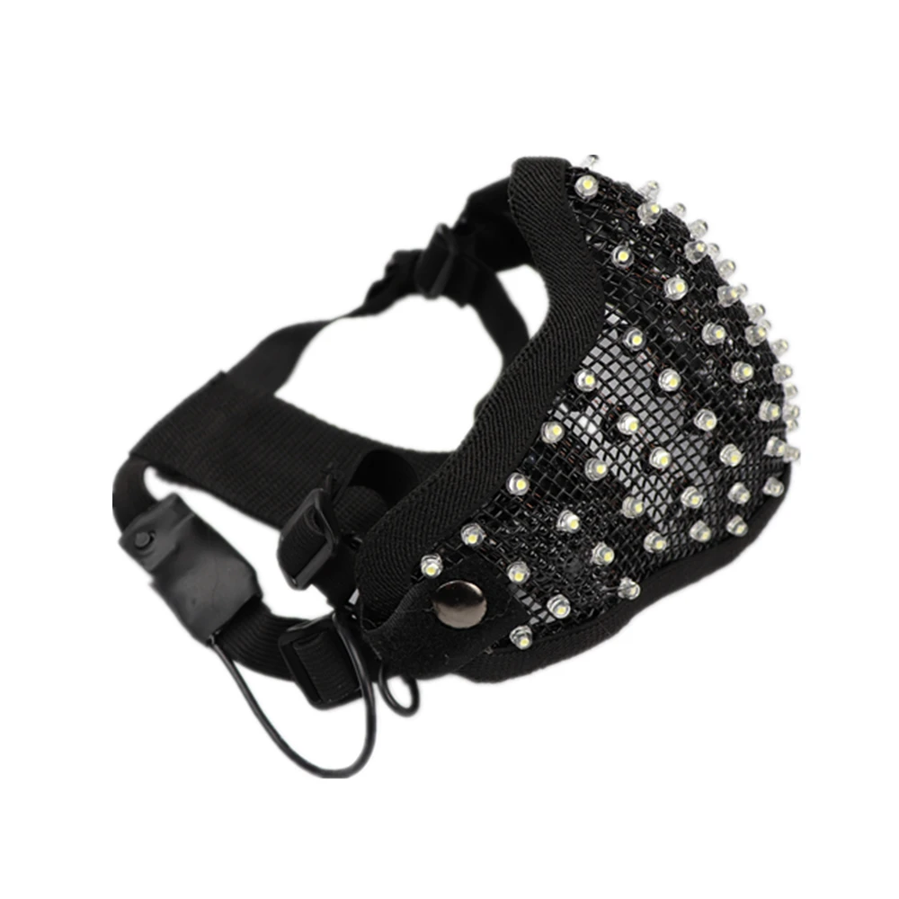 СВЕТОДИОДНЫЕ светящиеся бриллианты из ПВХ|led glowing lighting mask|light masksled mask |