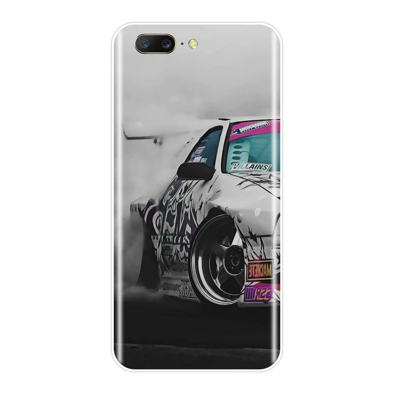 Задняя крышка для One Plus 3 3T 5 5T 6 6T 7 Pro мягкая силиконовая Автомобильная Спортивная