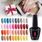 Гель-лак NAILCO для ногтей, серия красных, розовых, зеленых цветов, гибридный, для УФ-лампы, дизайн ногтей, блеск для маникюра, 15 мл