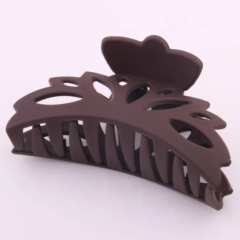 Новый модный большой зажим для волос пластиковый держатель конского хвоста