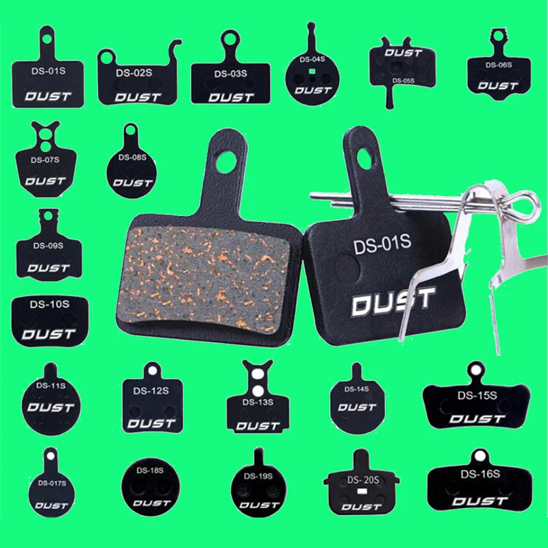 4 Pairs/8 Pcs DIY Cycling Bicycle Brake Pads Organic MTB Mountain Bikes for SHIMANO AVID Hayes ZOOM MAGURA FORMULA | Спорт и