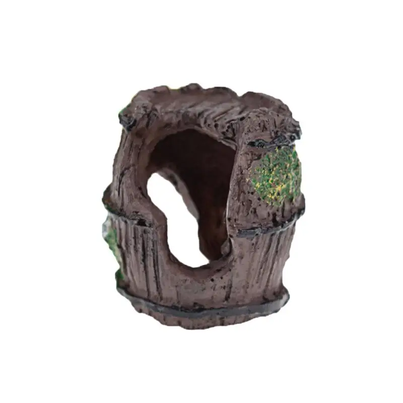1 шт. аквариумные Декоративные искусственные мини ретро смолы баррель пещера