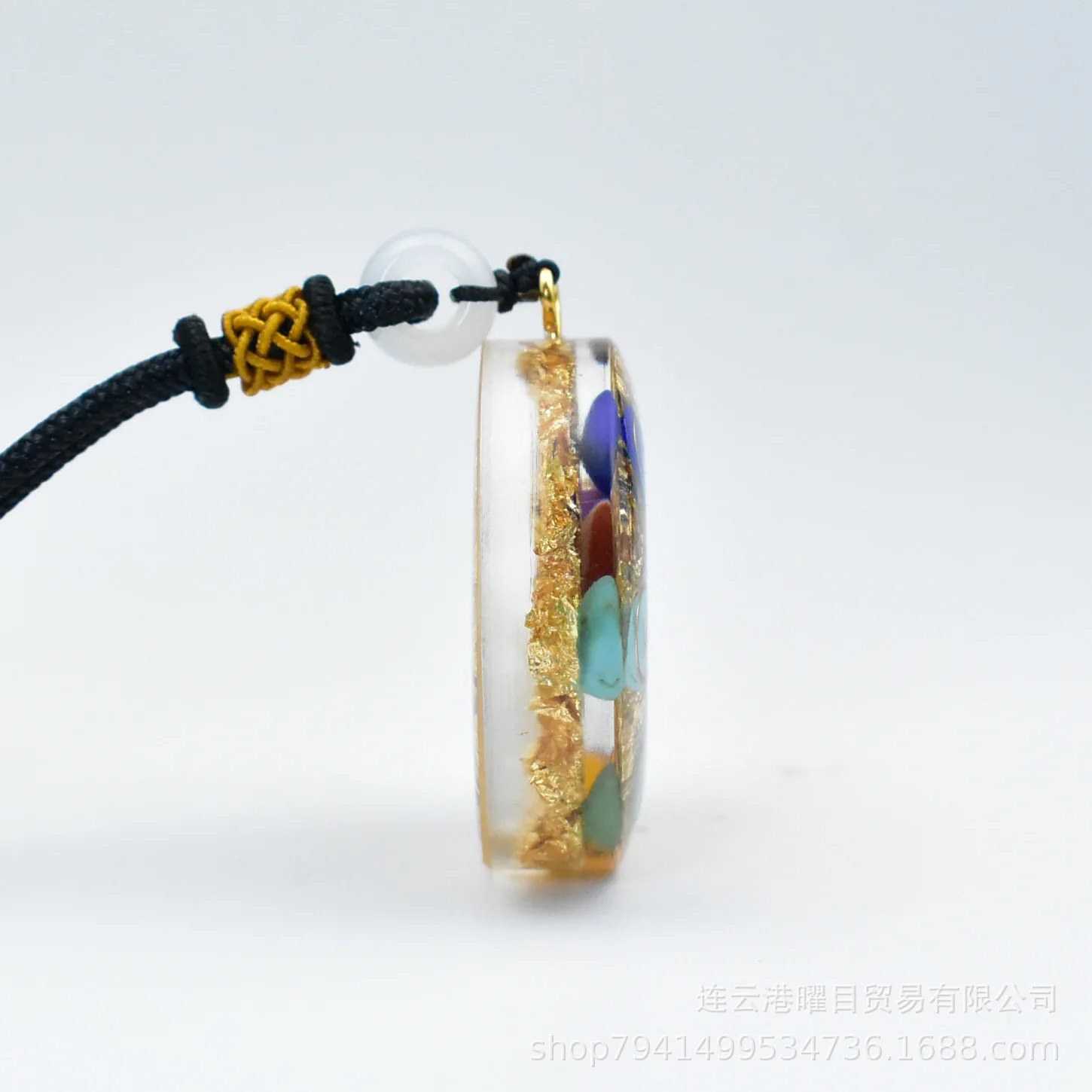 Подвески Orgon подвеска семь чакр из натурального кристалла|Статуэтки и миниатюры|