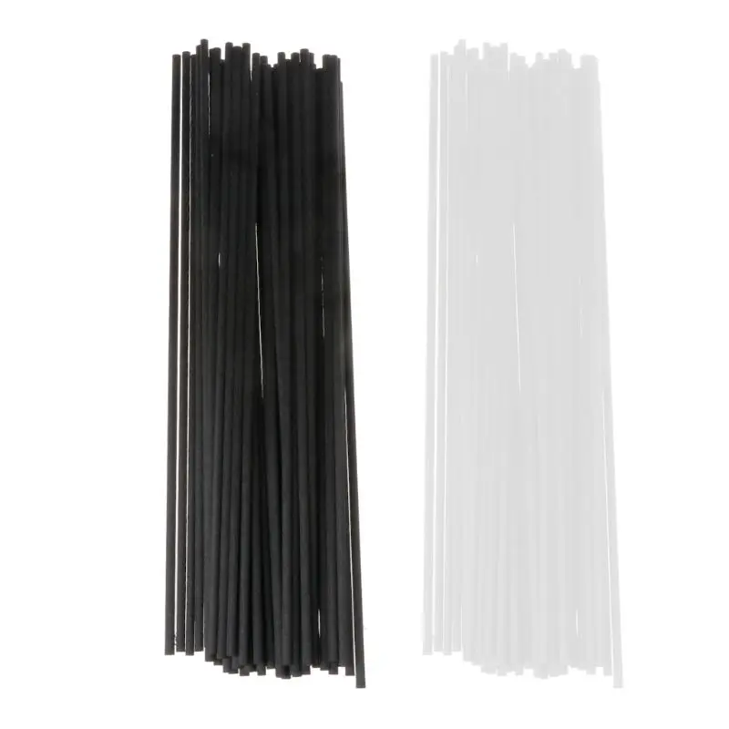 

50Pcs 21.5cmx3mm Fiber Sticks Diffuser Aromatherapy Volatile Rod for Home Fragrance Diffuser Home Decoration 10166
