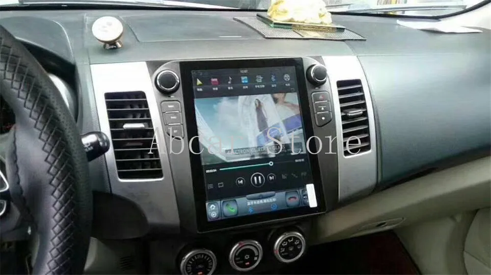 10 4 ''Tesla стиль Android 9 0 автомобильный dvd плеер GPS навигация для Mitsubishi Outlander 2006 2012