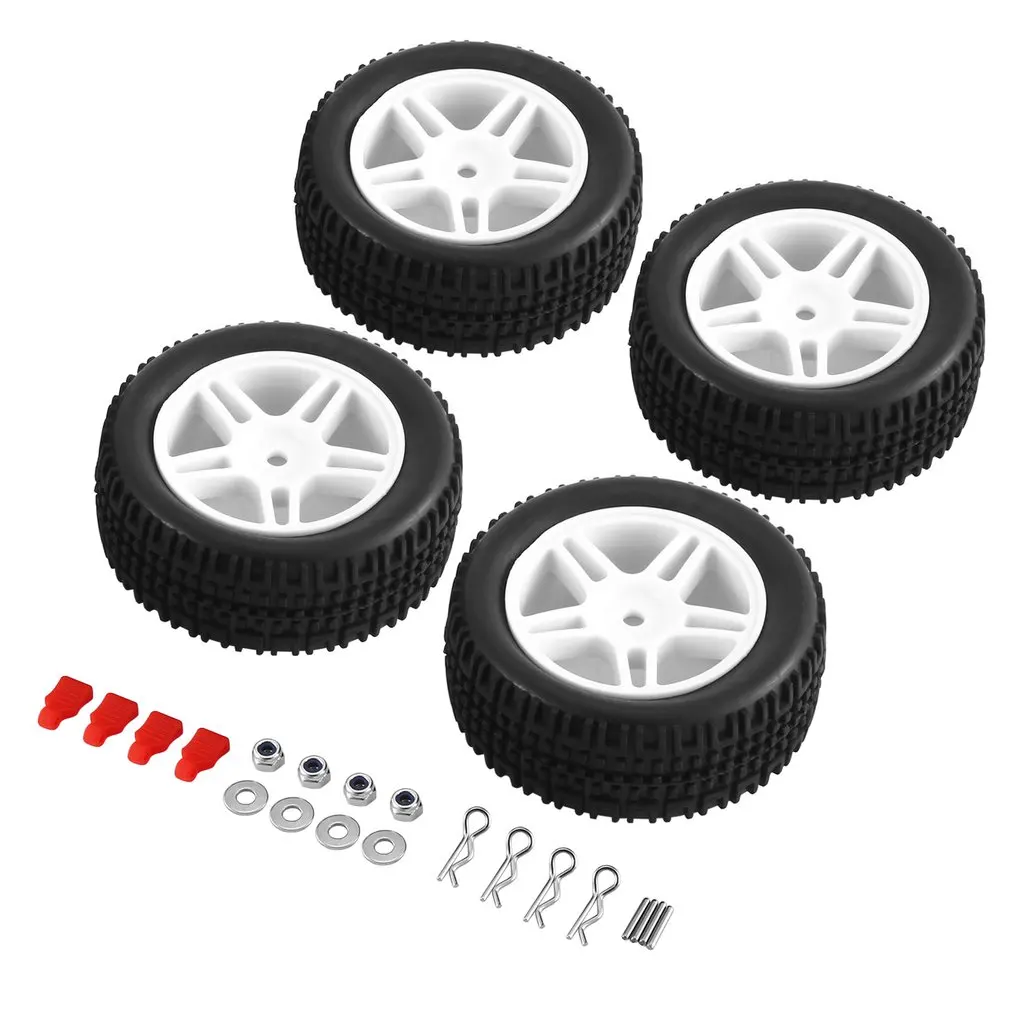 

4pcs 1 / 14 Big Foot Tire Excellent Workmanship Great Style Solid Wheel Rim