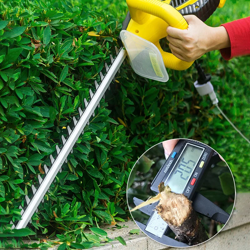 Ручной триммер для забора, 220 В, 700 Вт, садовая обрезная машина, электрическая обрезная пила, обрезные ножницы, триммер для живой изгороди, садовый инструмент