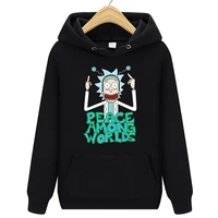 2021 mens new brand fashion cartoon character print hoodie sports mens and womens casual hoodie