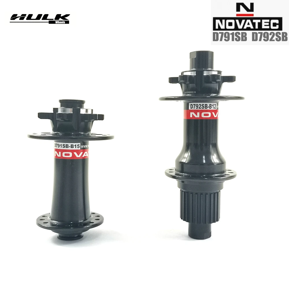 

Novatec D791SB-B15 D792SB-B12 XC BOOST hubs 24h 28h 32h front 110x15 148x12 TA disc cubes 9v 10v 11v 12v XDR body