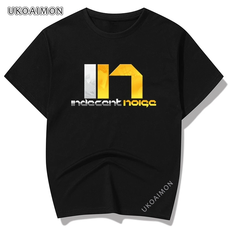 

Indecent Noise Custom Pure Cotton T-Shirt Party Summer Loose T Shirt Print Manga T-Shirts Fitness Tight Special TShirts For Men