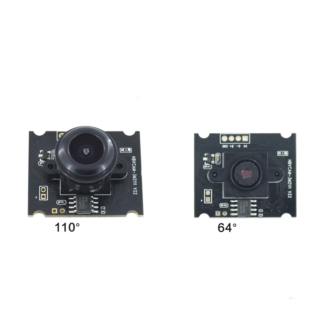 

Taidacent 3MP USB 2.0 Camera Module Micro USB CCTV Camera Board OV3660 Free Driver Wide Angle 110/64 Degree FOV