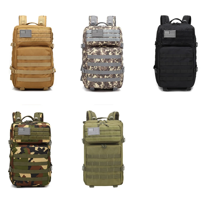 Рюкзак вместительный армейский рюкзак на 45 л для походов отдыха природе