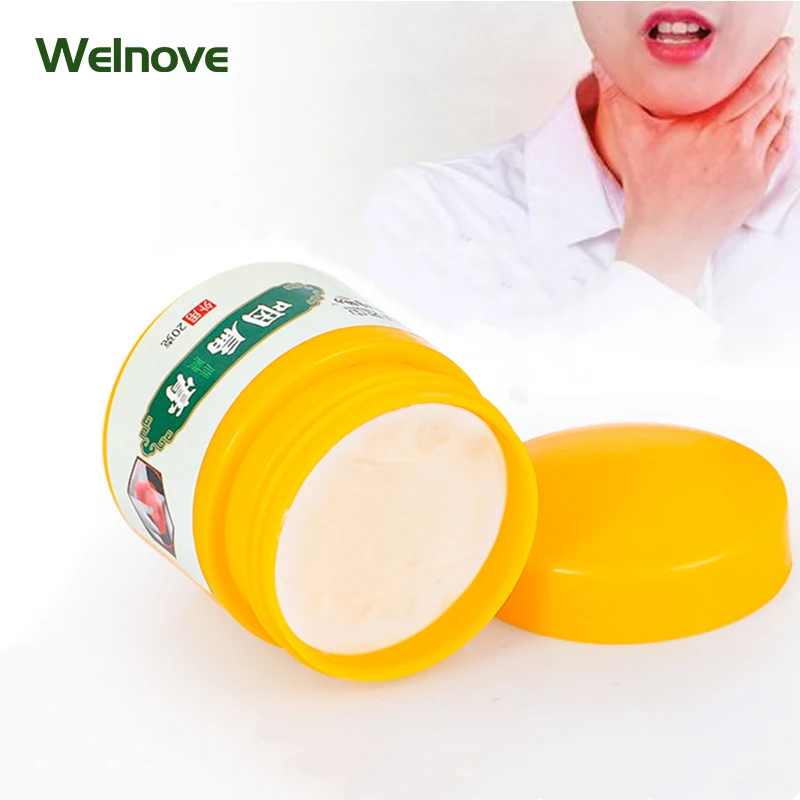 Лечебный крем для лечения фарнигита 20 г облегчает боль в горле бриллиант от