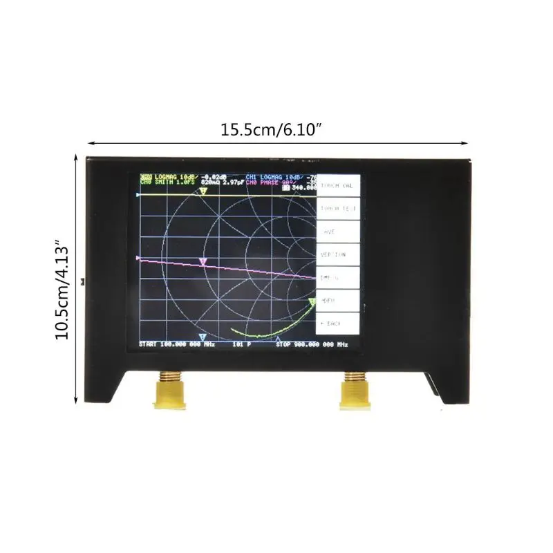 Network- Analyzer Durable Metal Accurate Antenna Analyzer with 2.8-inch Display Vector Analyzer X6HA