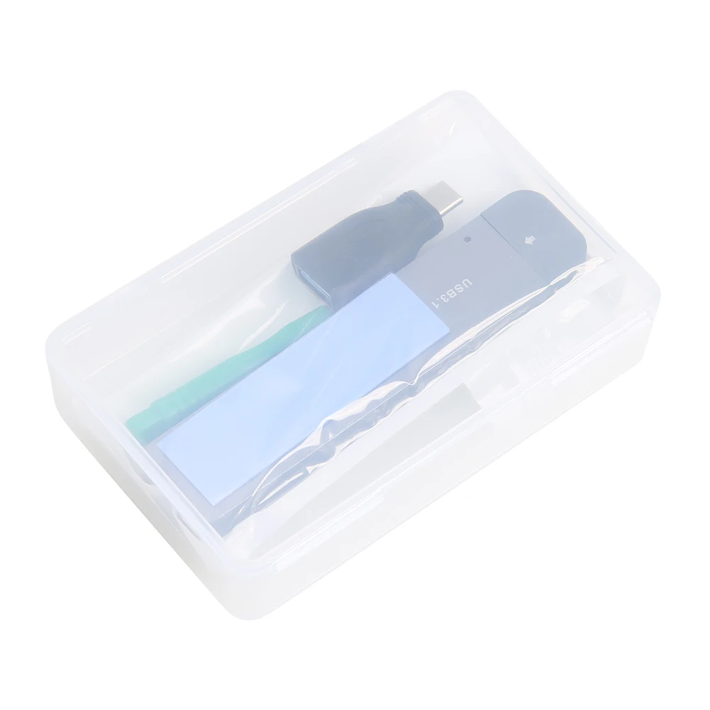 USB 3.1 to M.2 SSD Mobile Enclosure NVMe SATA Solid-State Drive Adapter Type C External Box Case M.2 SSD Mobile Hard Disk Box