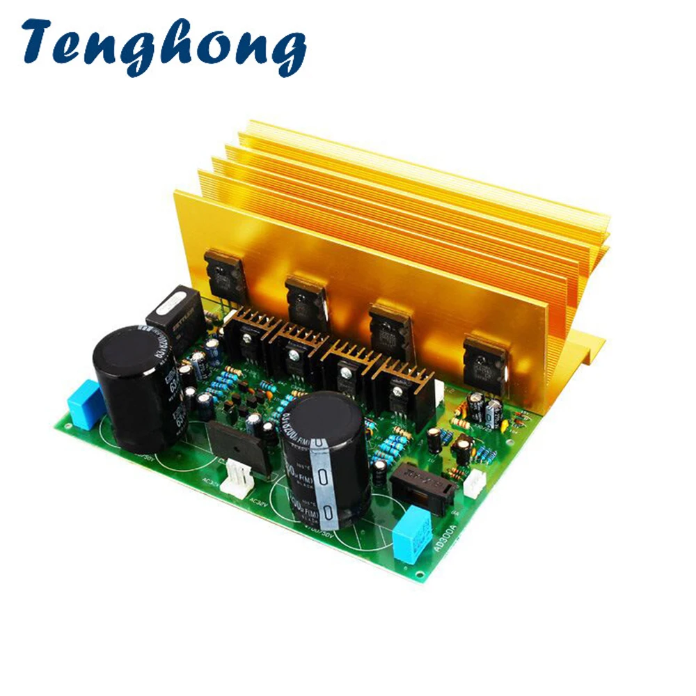 

Tenghong 1943/5200 Sound Amplifiers 150W*2 Power Audio Amplifier Board 2.0 Channel Stereo Hifi Speaker Home Theater Amplificador