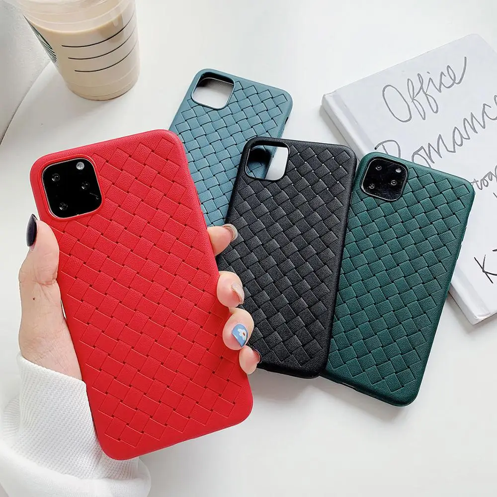 Роскошный мягкий чехол BV для телефона iPhone 11 PRO X XS Max сетчатые Чехлы 6 6s 7 8 Plus XR