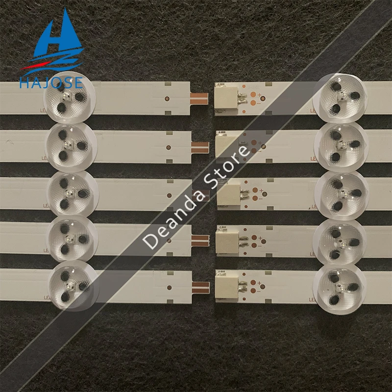 Партиями по 5 комплектов = 50 шт. светодиодная подсветка полосы для цифрового