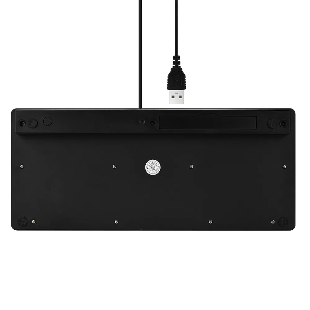 Бесплатная доставка супер тонкий Usb 2 0 Мини мультимедийная Проводная клавиатура