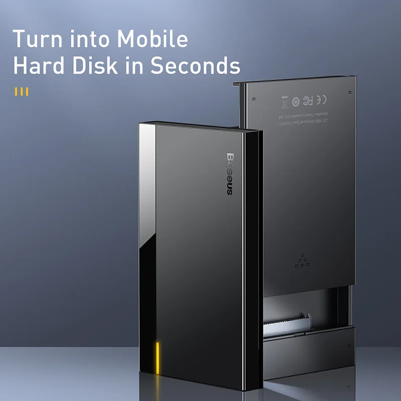 Baseus HDD чехол 2 5 SATA к USB 3 0 Тип C 1 адаптер корпус внешний жесткий диск 6 ТБ HD Жесткий SSD