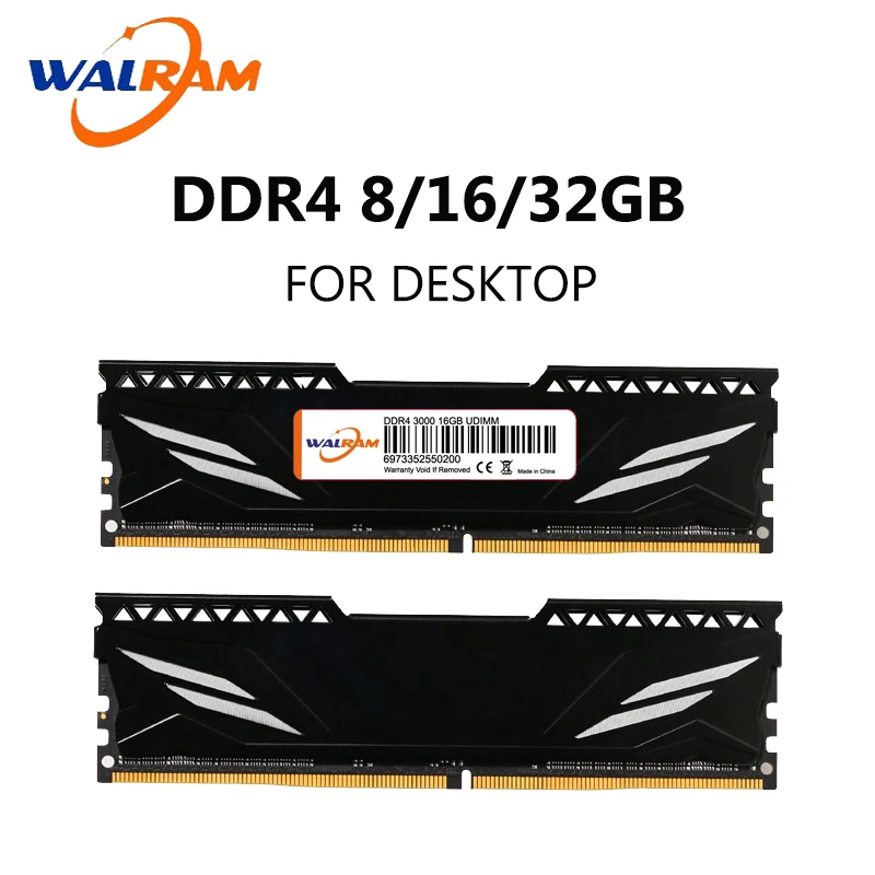 

WALRAM DDR4 Ram 8GB 4GB 16GB 32GB PC4 2133MHz OR 2400MHz 2666MHZ 2400 or 2133 2666 3200 ECC REG Server Memory 4G 16G 8G 32GB