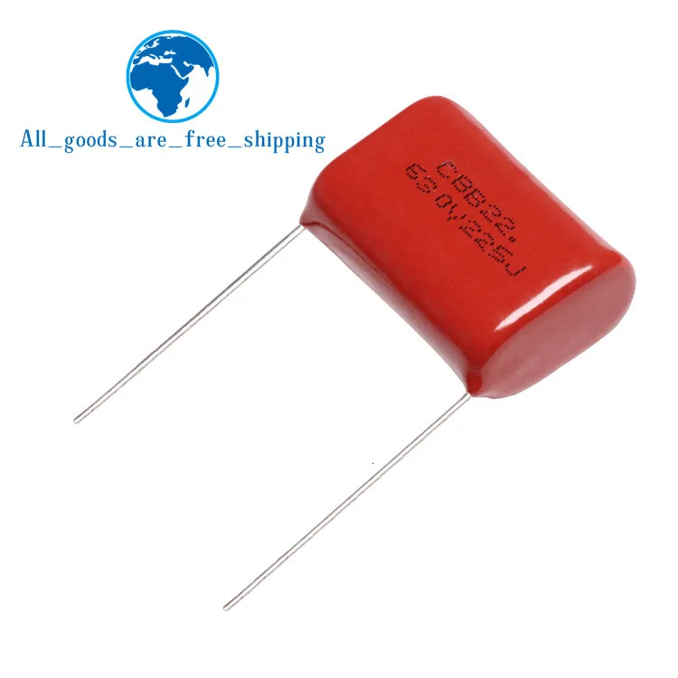 TZT 10 шт. 400V225J 2,2 мкФ шаг 20 м 225J400V 225 400V 2200PF CBB полипропиленовый пленочный конденсатор