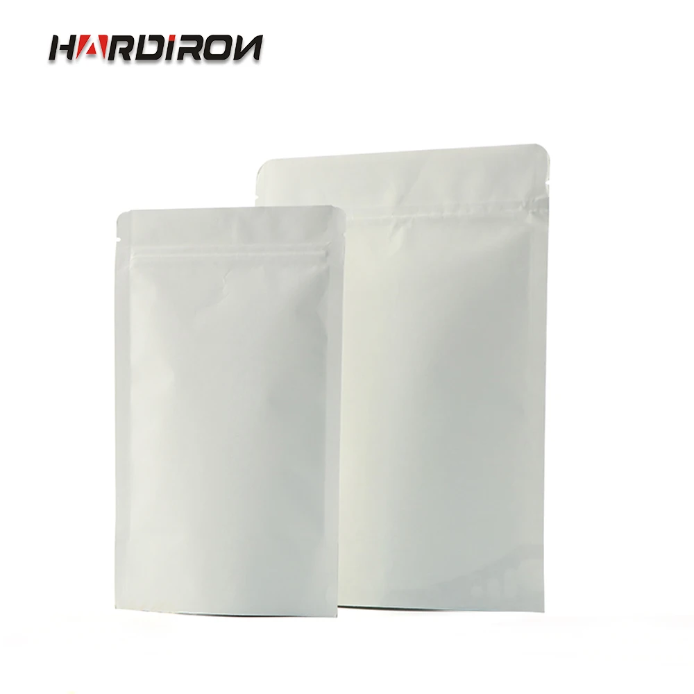Белая фотобумага HARDIRON пакет из крафт бумаги на застежке для упаковки еды чая