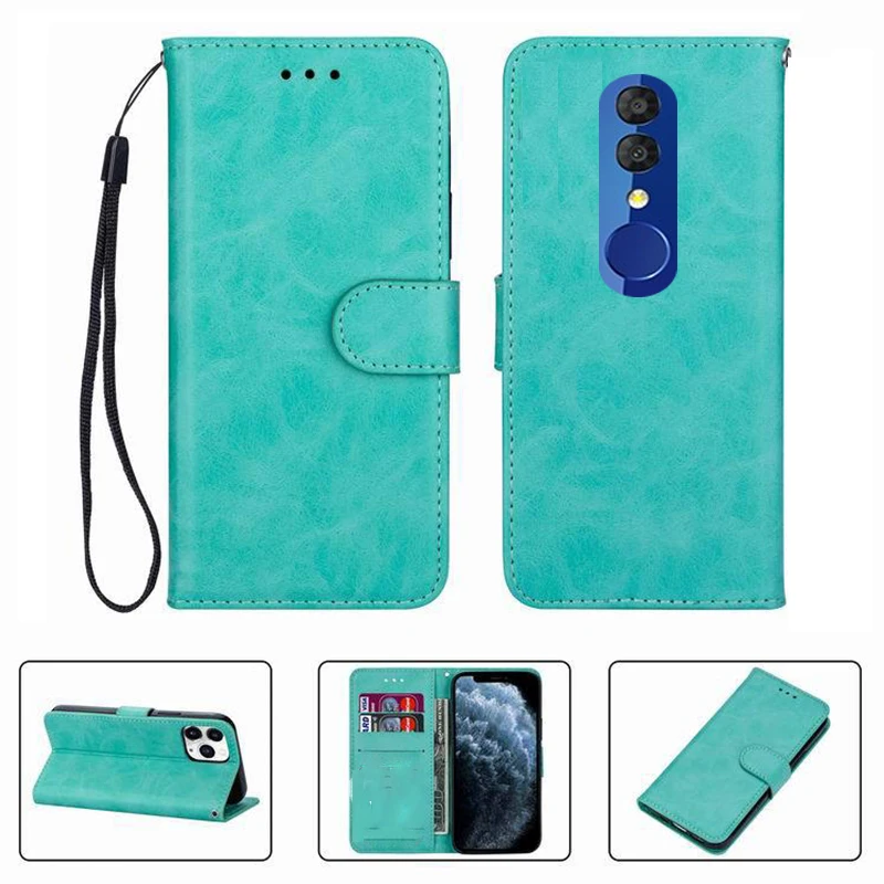 

For Alcatel 3 3L 2019 5053K 5053Y 5039D 5039U Wallet Case Hight Quality Flip Leather Phone Shell Protective Cover Funda