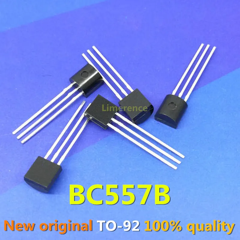 Набор микросхем BC557B TO-92 BC557 TO92 557B новый и оригинальный чипсет IC 100 шт. | Электронные