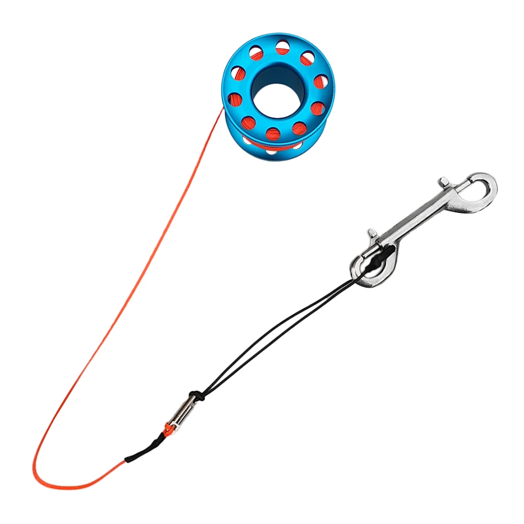 Катушка для подводного плавания с подводным плаванием катушка пальцев