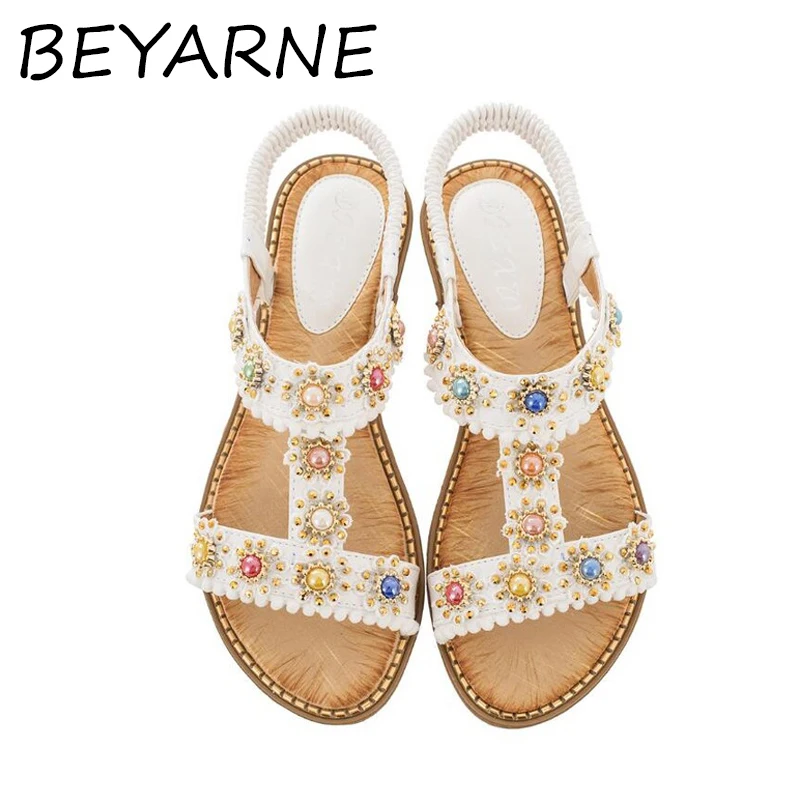 Женские сандалии на танкетке с прямым ремешком открытым носком | Обувь