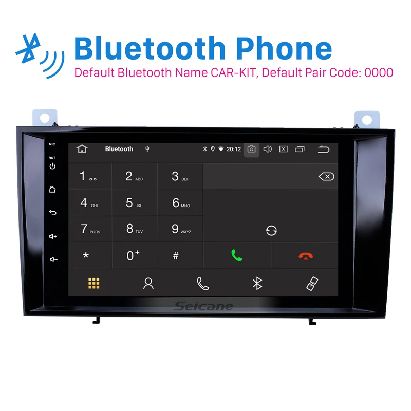 Автомагнитола Seicane Android 10 0 GPS стерео DSP для Mercedes SLK Class R171 SLK200 SLK280 SLK300 SLK55 2000-2011 |