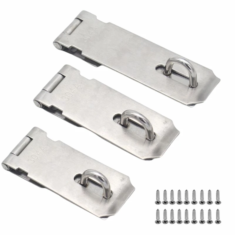 4 шт. замок из нержавеющей стали домашний шкаф ящик двери безопасности защелка