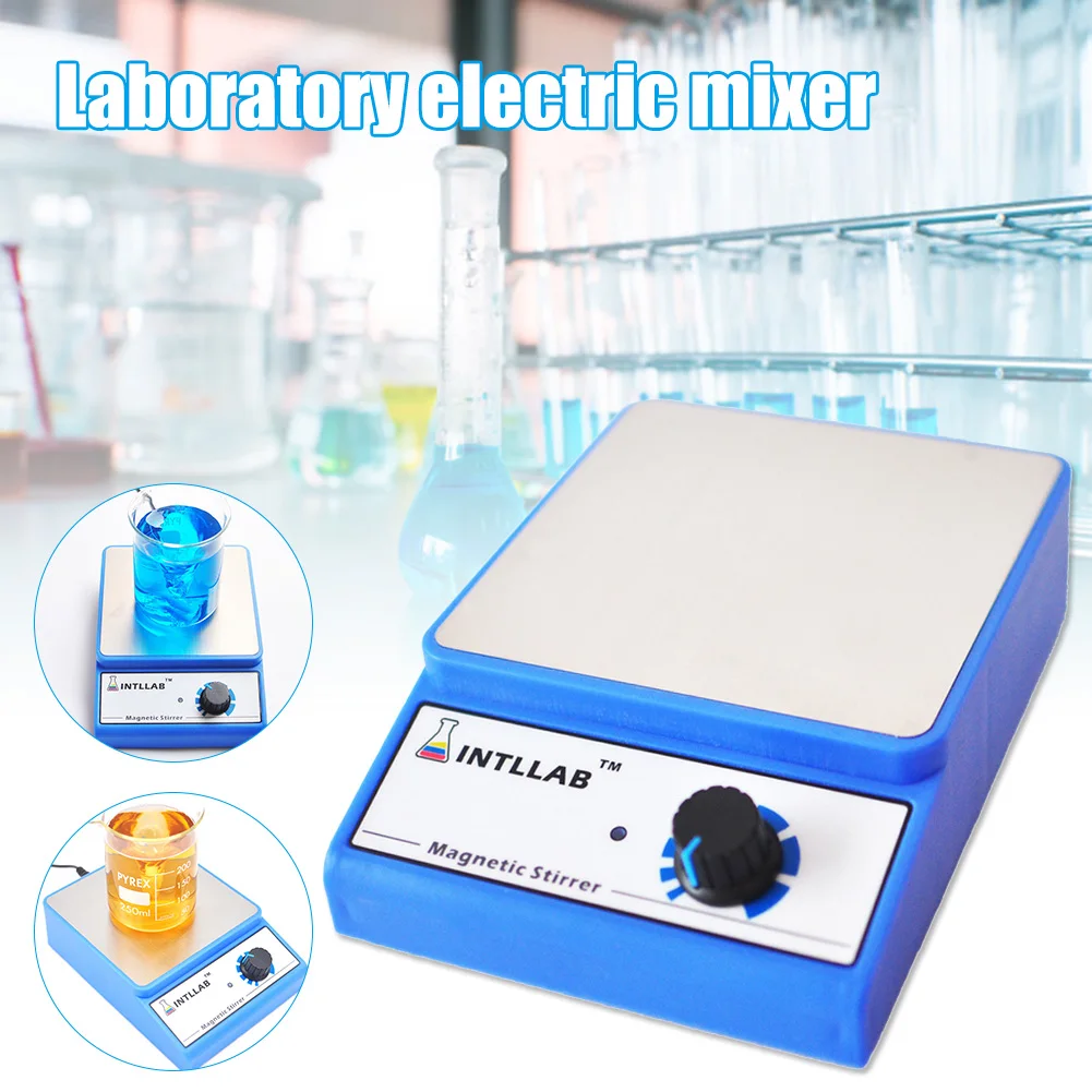 

Magnetic Stirrer Stainless Steel Magnetic Mixer with Stir Bar 3000mL Laboratory Equipment Lab Experiment WWO66